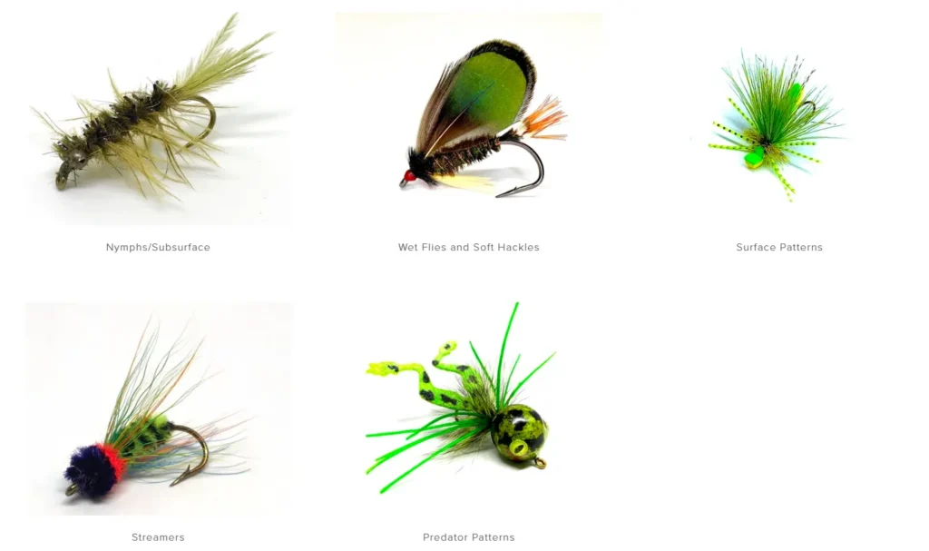 Flies and Light Surface Hard Lures