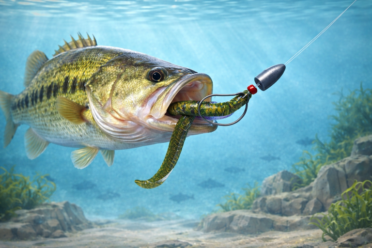 Texas Rig Guide: How to Rig and Fish It for Bass