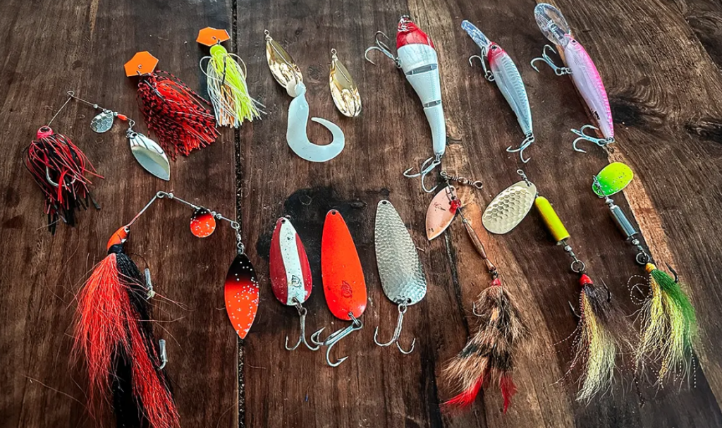 fishing lures used for northern pike including spoons spinnerbaits and crankbaits