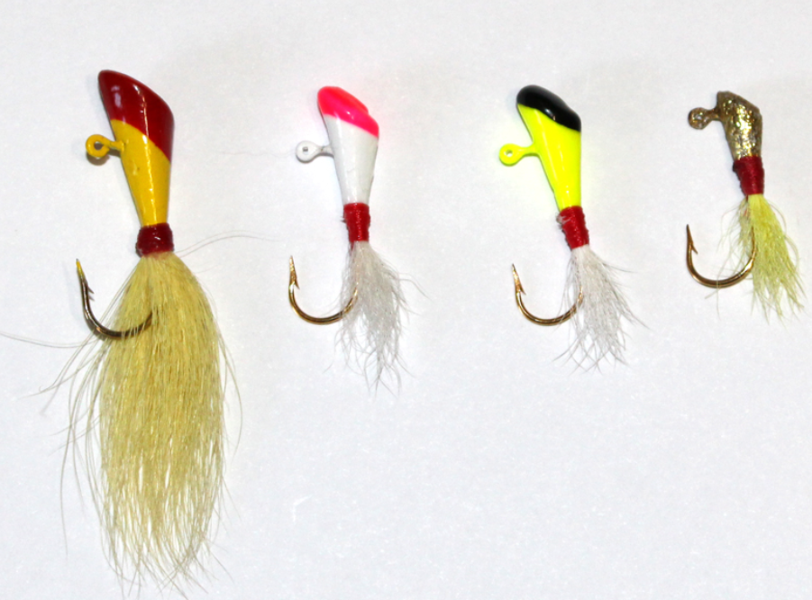 shad fishing lures including shad darts and small jigs