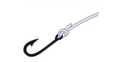 palomar knot braid fishing knot tutorial