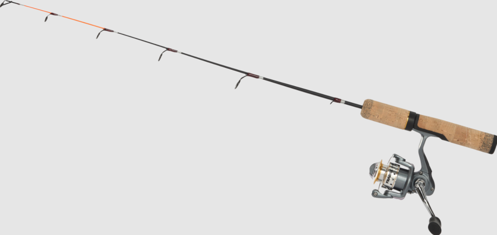 fishing rod and reel combo ready for lure fishing